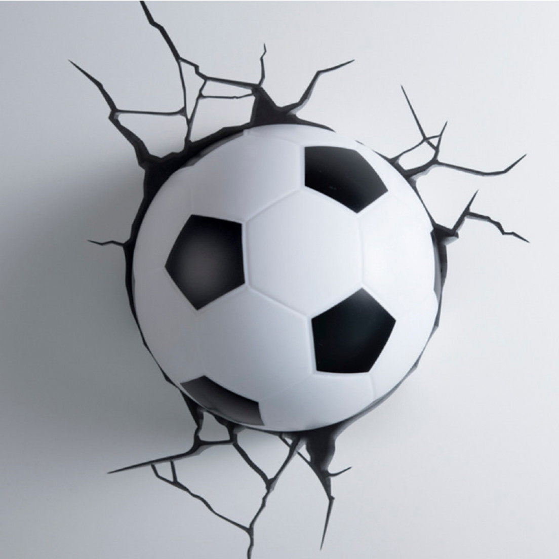eksplicit Koordinere Bedrag 3D fodboldlampe | Smyla.dk