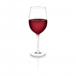 Personalizable rødvin glas af Leonardo - Tillykke