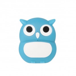 Keychain speaker blue owl