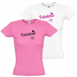 Personlig fabulous T-shirt til kvinder