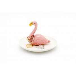 Unik flamingo-ringholder