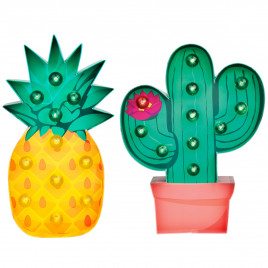 Tropical Marquee Light - Cactus Side
