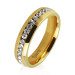 PERSONALIZED GOLD-PLATED WOMAN`S RING
